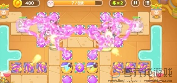 《保卫萝卜4》法老归来第5关通关攻略(图6) 《保卫萝卜4》法老归来第5关通关攻略(图6)