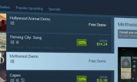 Steam试玩Demo商店改版：拥有独立页面、评价和愿望单