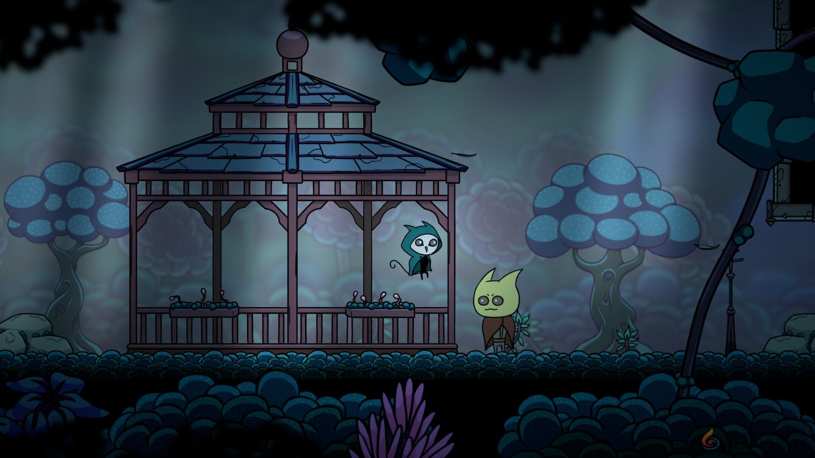 手绘风类银河战士恶魔城游戏《Aestik》 8月26日发售(图5)