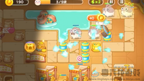 保卫萝卜4法老归来第7关通关攻略(图2)