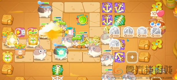 保卫萝卜4法老归来第六十五关怎么过(图5) 保卫萝卜4法老归来第六十五关怎么过(图5)