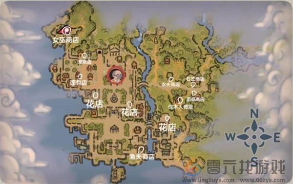 露玛岛游戏全部商店具体位置分享(图2) 露玛岛游戏全部商店具体位置分享(图2)