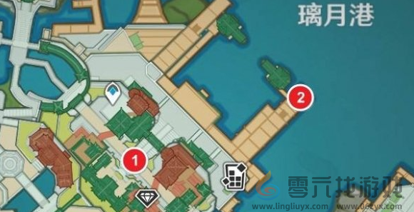 原神海灯节烟花筒位置介绍(图4) 原神海灯节烟花筒位置介绍(图4)