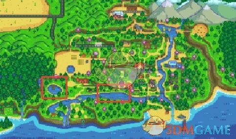 星露谷物语小嘴鲈鱼收集攻略(图2) 星露谷物语小嘴鲈鱼收集攻略(图2)