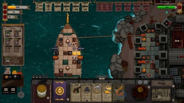 扬帆起航！海战卡牌肉鸽《赤海狂盗：卡片远征》Steam发售日期定档11月26日！(图3)