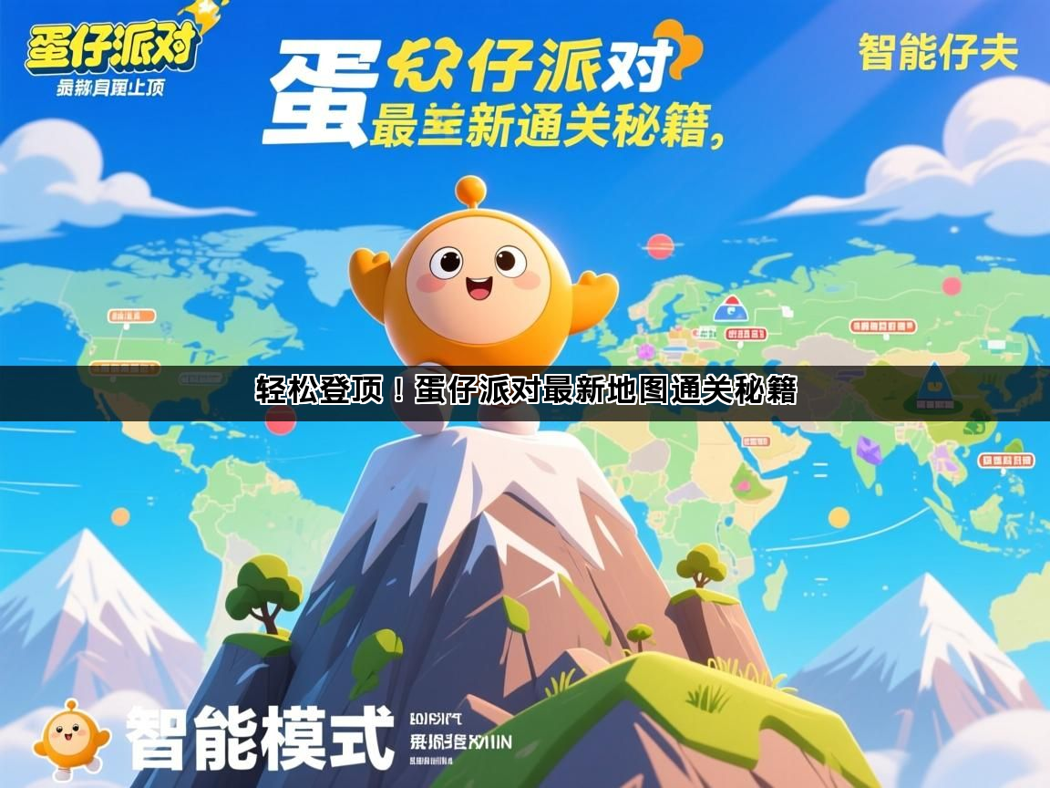 轻松登顶！蛋仔派对最新地图通关秘籍(图1)