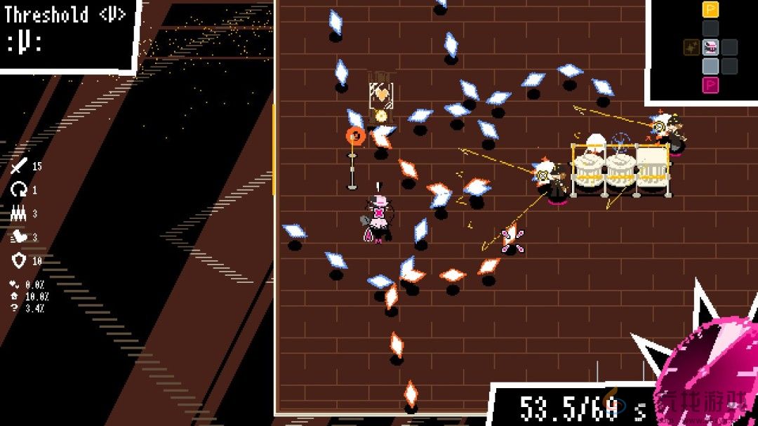 时间暂停弹幕Roguelike 《时间掠夺者亨迪》今日于Steam & Stove双平台正式上线(图7)