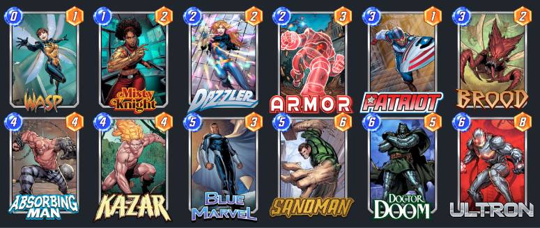 漫威终极逆转电沙卡组构筑(图4)